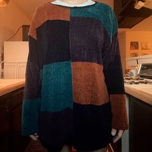 Vintage Patchwork Sweater